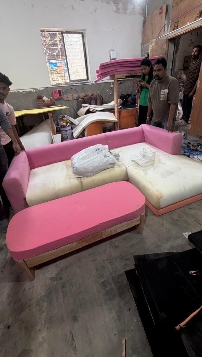 Winslow Sofa (4 Seater) in the making