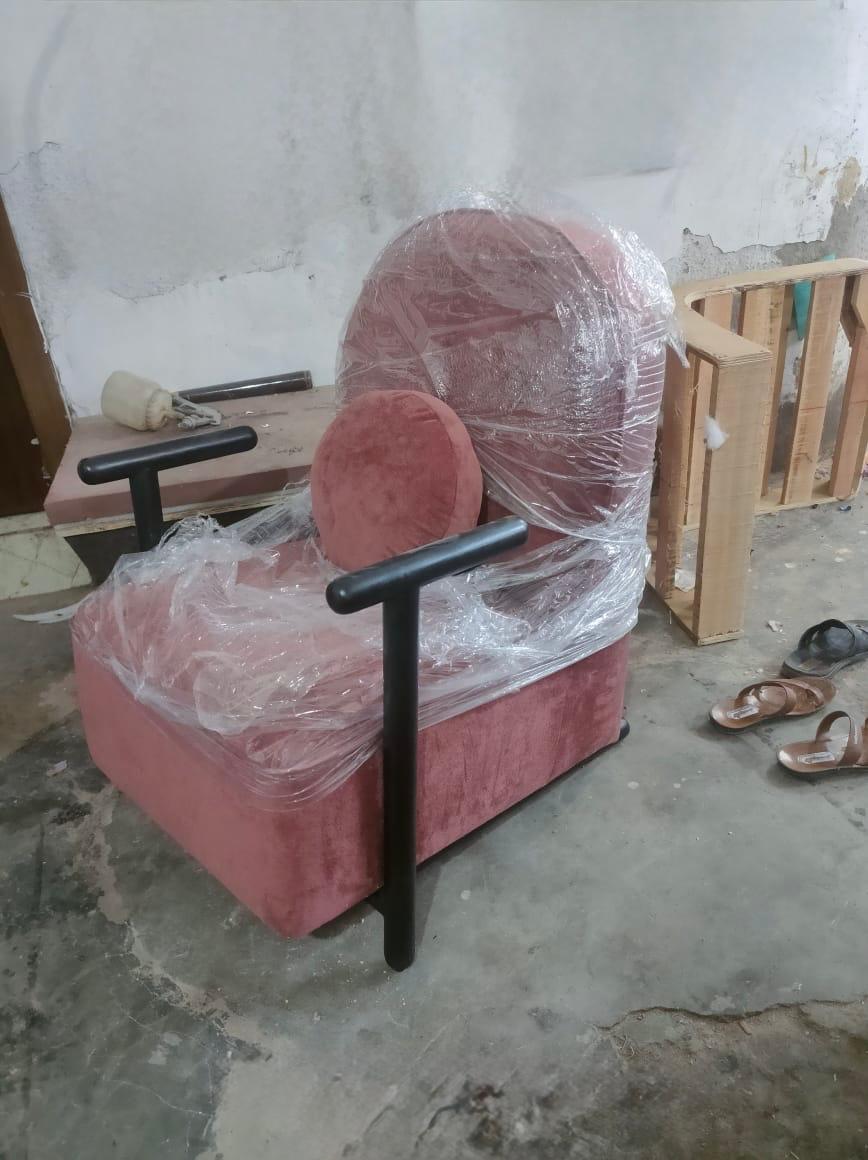 Arcus Armchair in the making