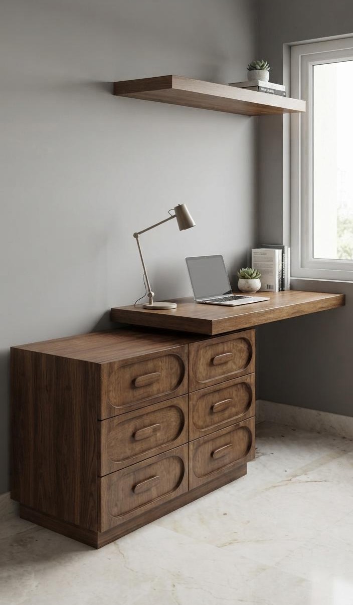 Scoop Study Work Desk on site