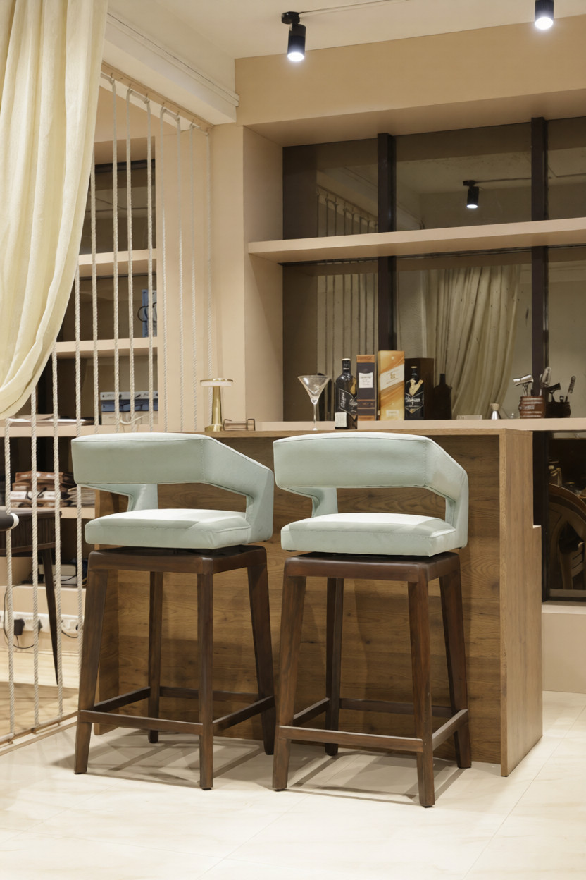 Pillar High Chairs on site