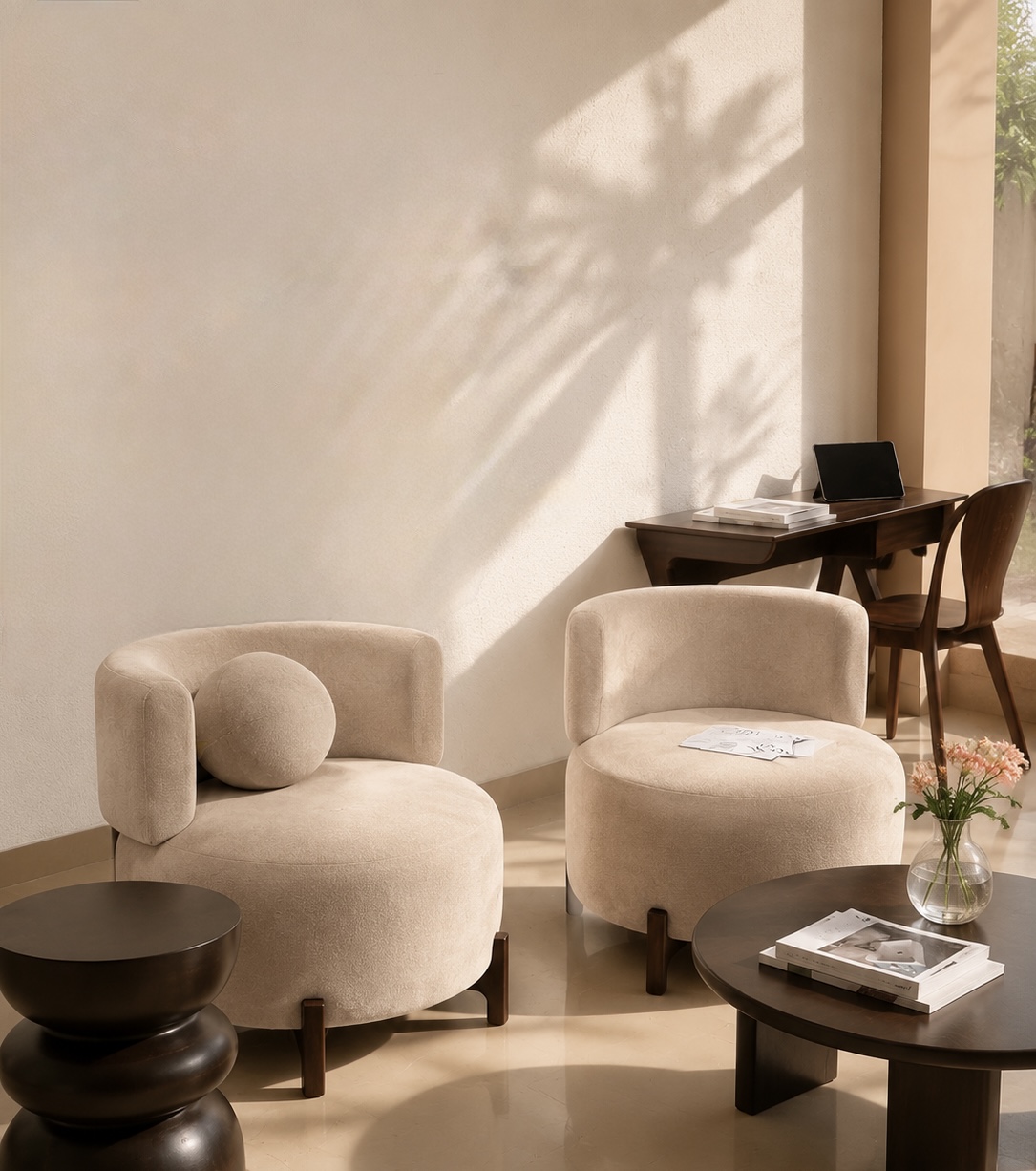 Luna Accent Chair on site