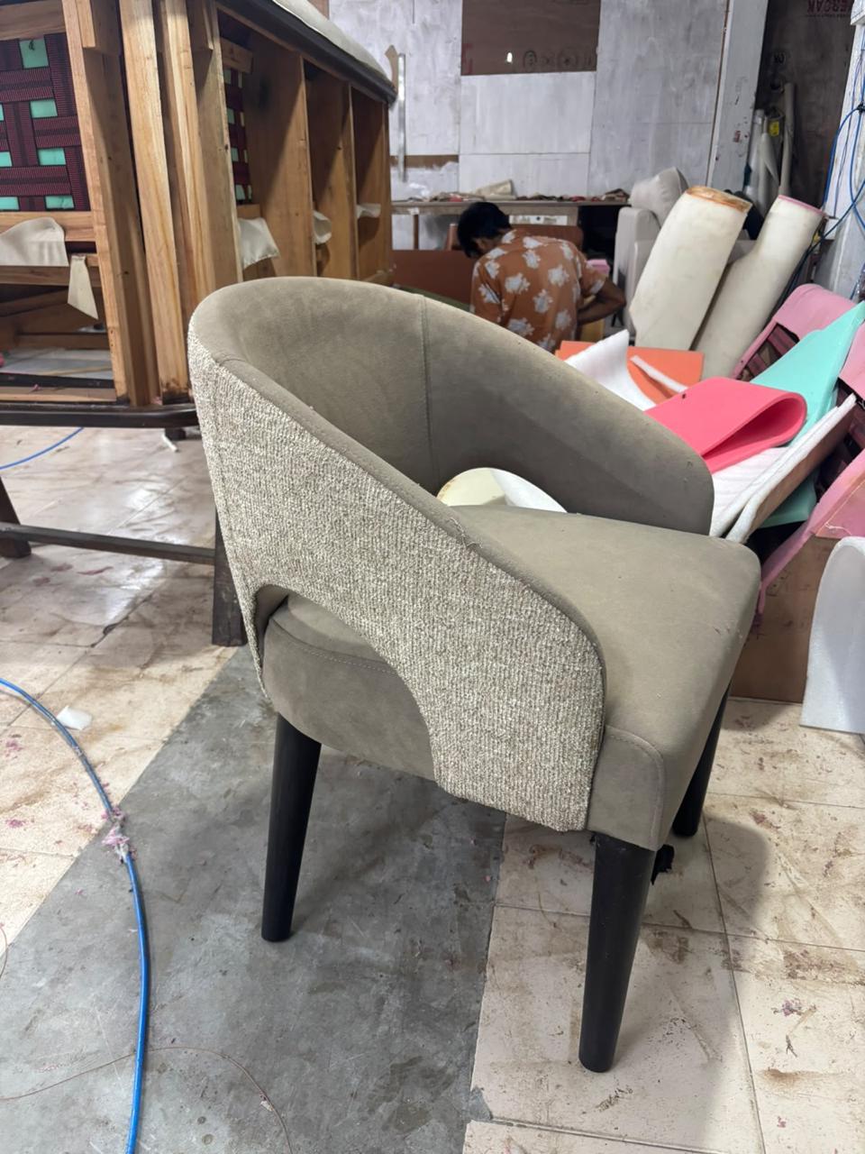 Cedar Dining Chair in the making