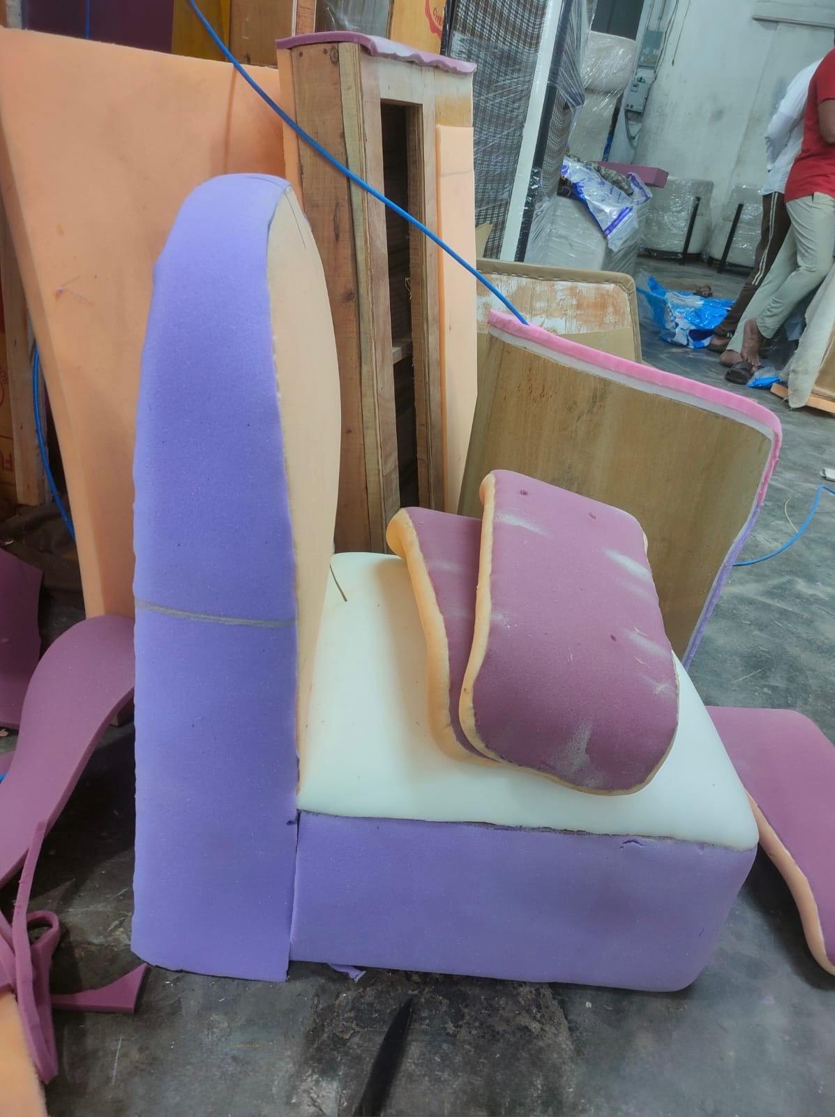 Arcus Armchair in the making