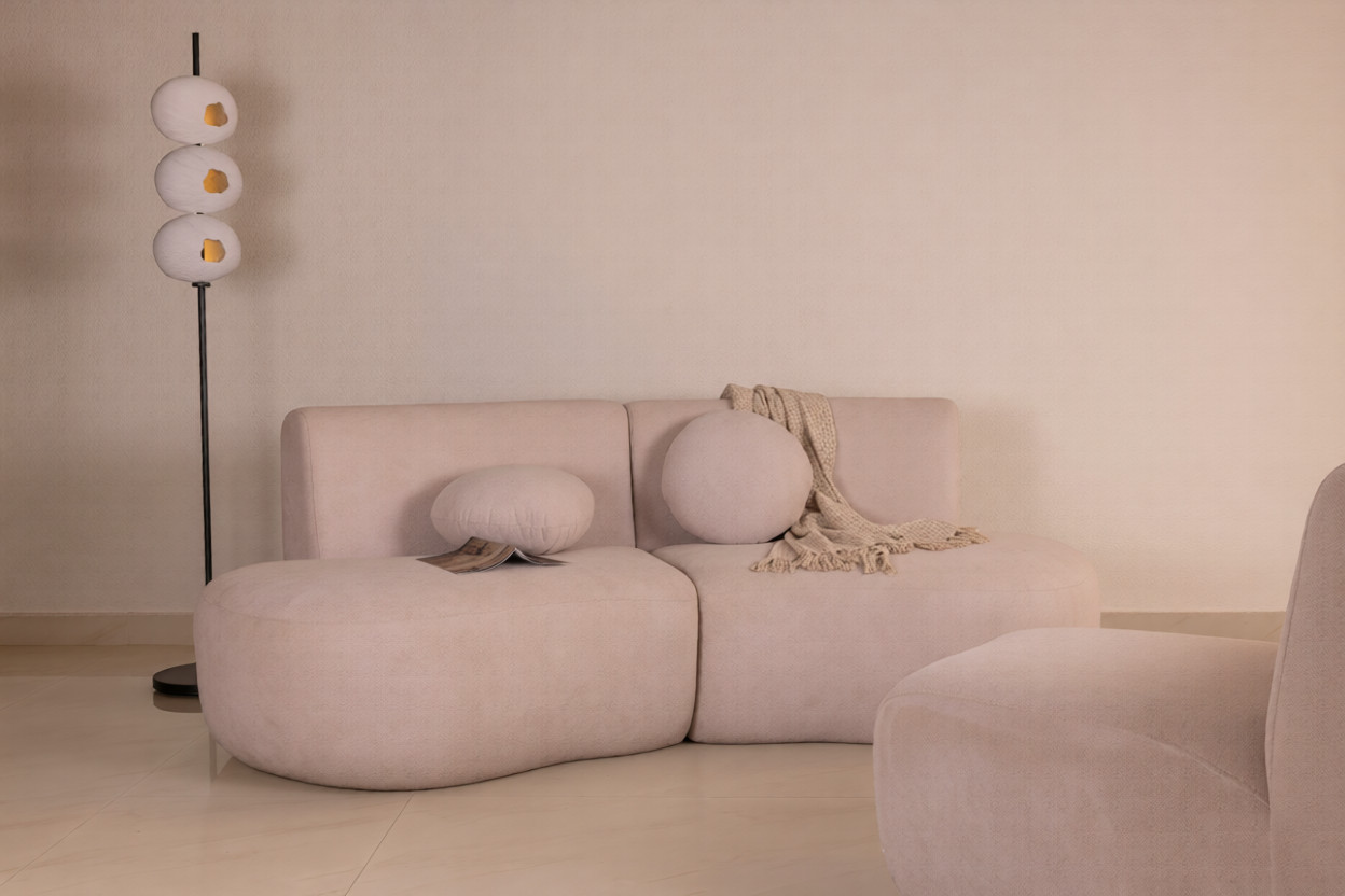 Opal Sofa on site