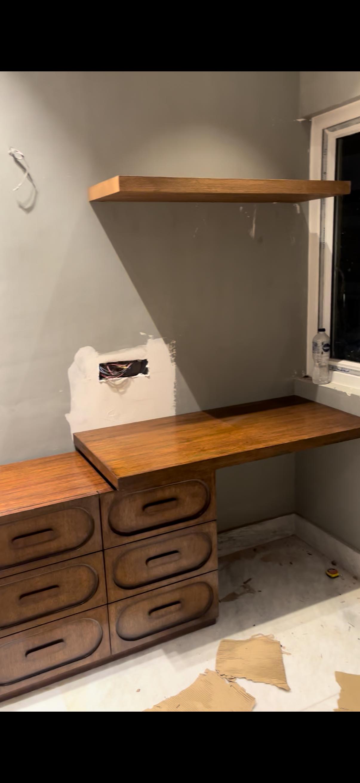 Scoop Study Work Desk in the making